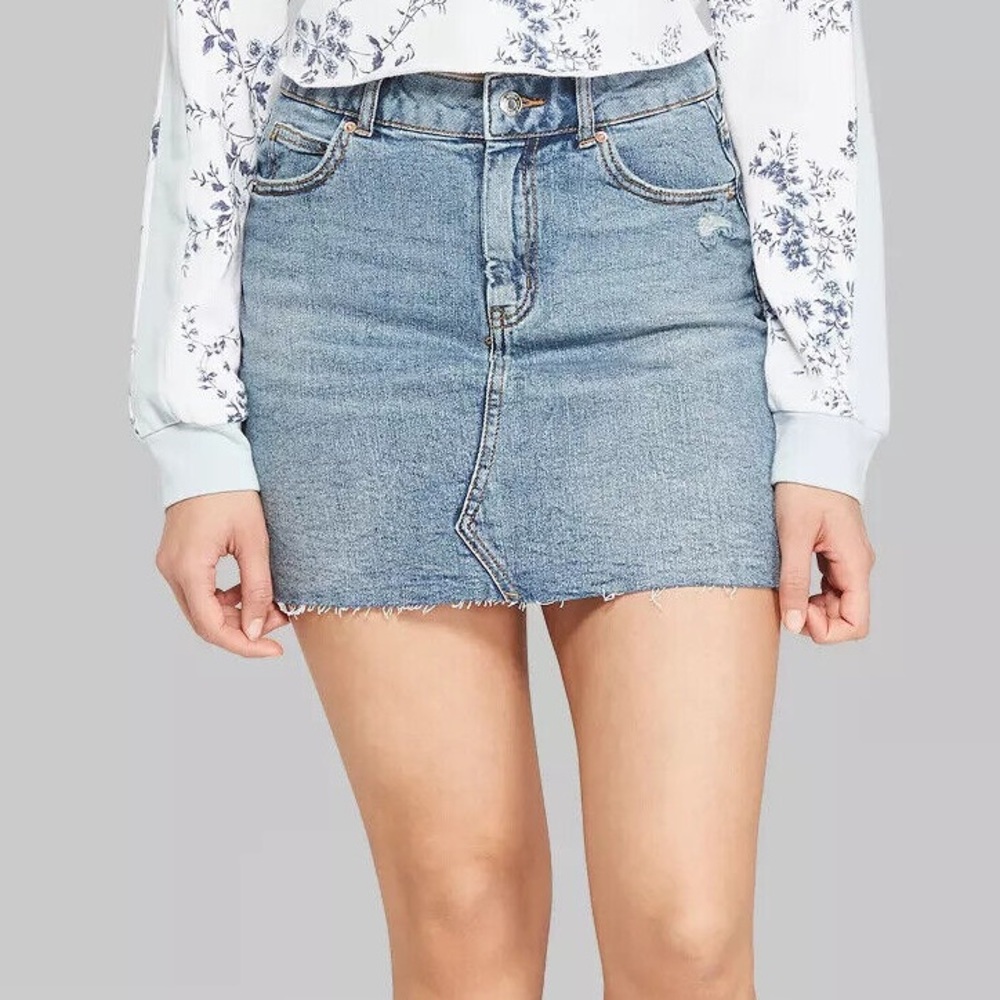 Wild Fable High Rise Jean Skirt | Size 6